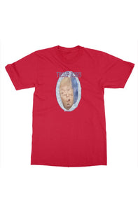 trump meme mens t shirt in MAGA red with funny tru